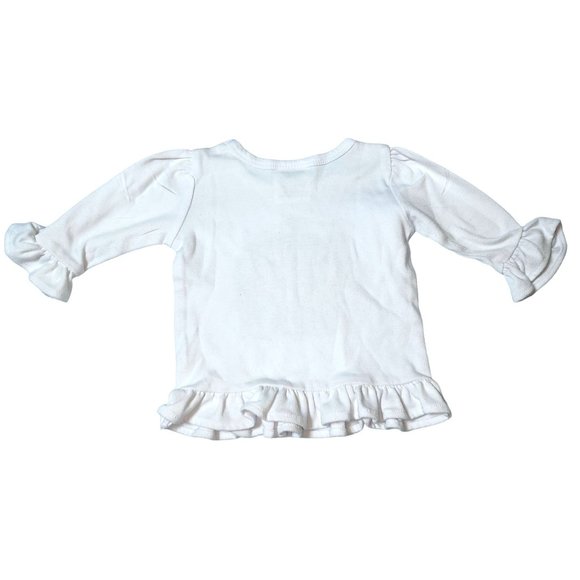 BB Blanke Boutique Fall Halloween Pumpkin Leopard "Mini" Custom 6 Month Top - Picture 2 of 3